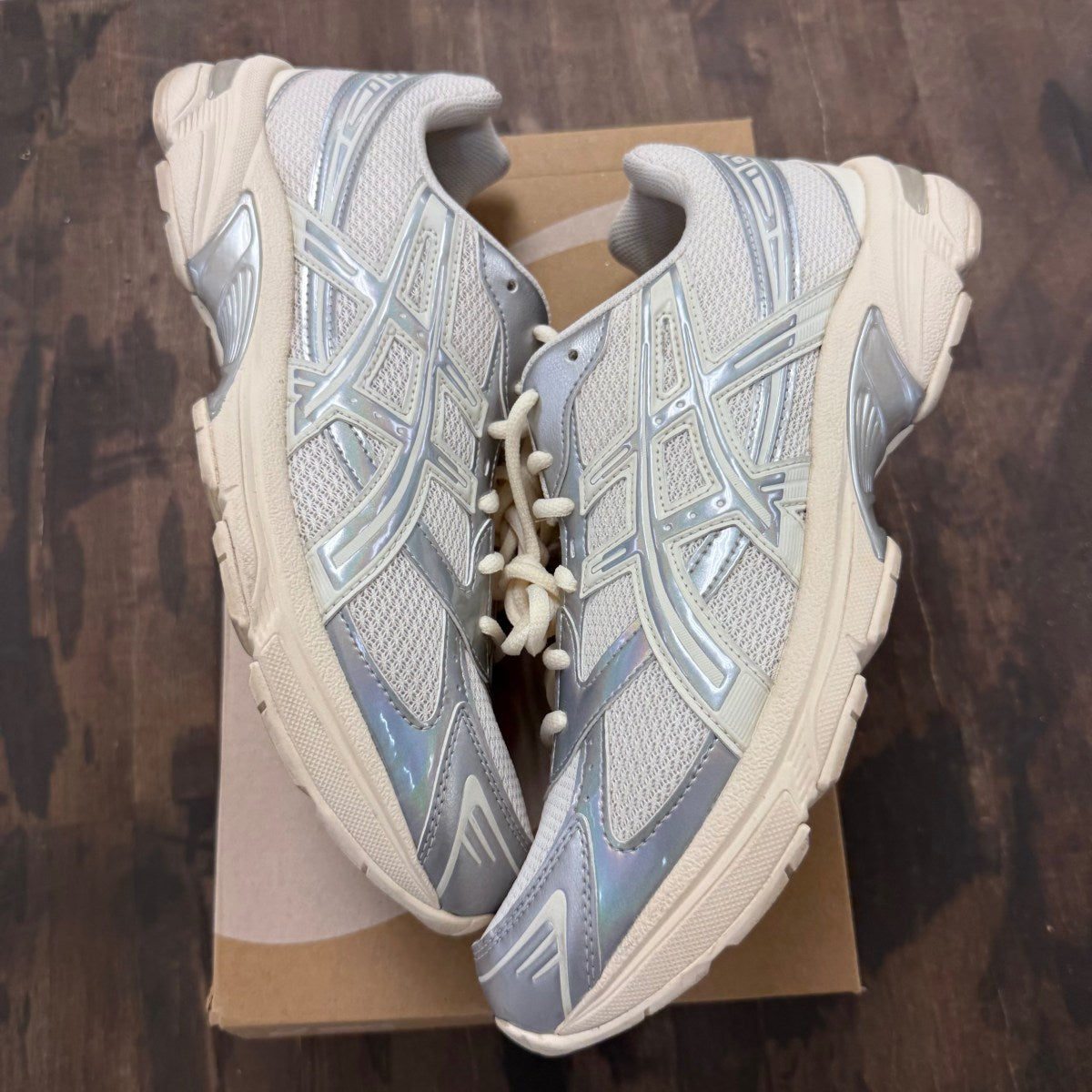 ASICS Gel-1130 Holiday Pack Cream Pure Silver - Image 1