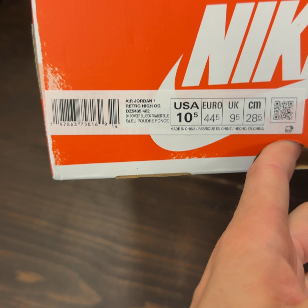 Jordan 1 Retro High OG UNC Reimagined - Image 9