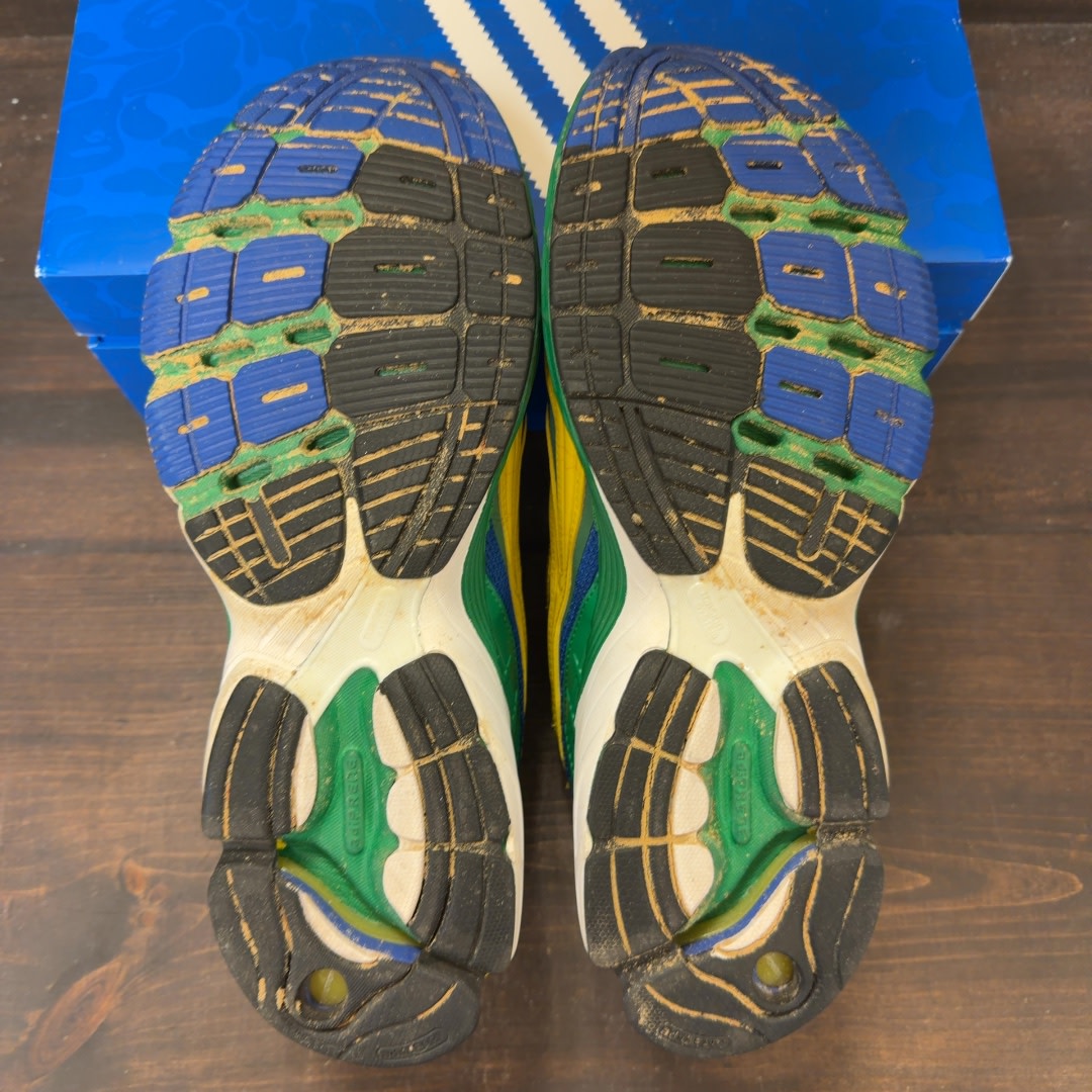 adidas Orketro Bape Yellow Blue Green - Image 7
