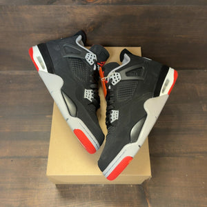Jordan 4 Retro Bred (2019) Size 11 (Pre-Owned) - Image 2