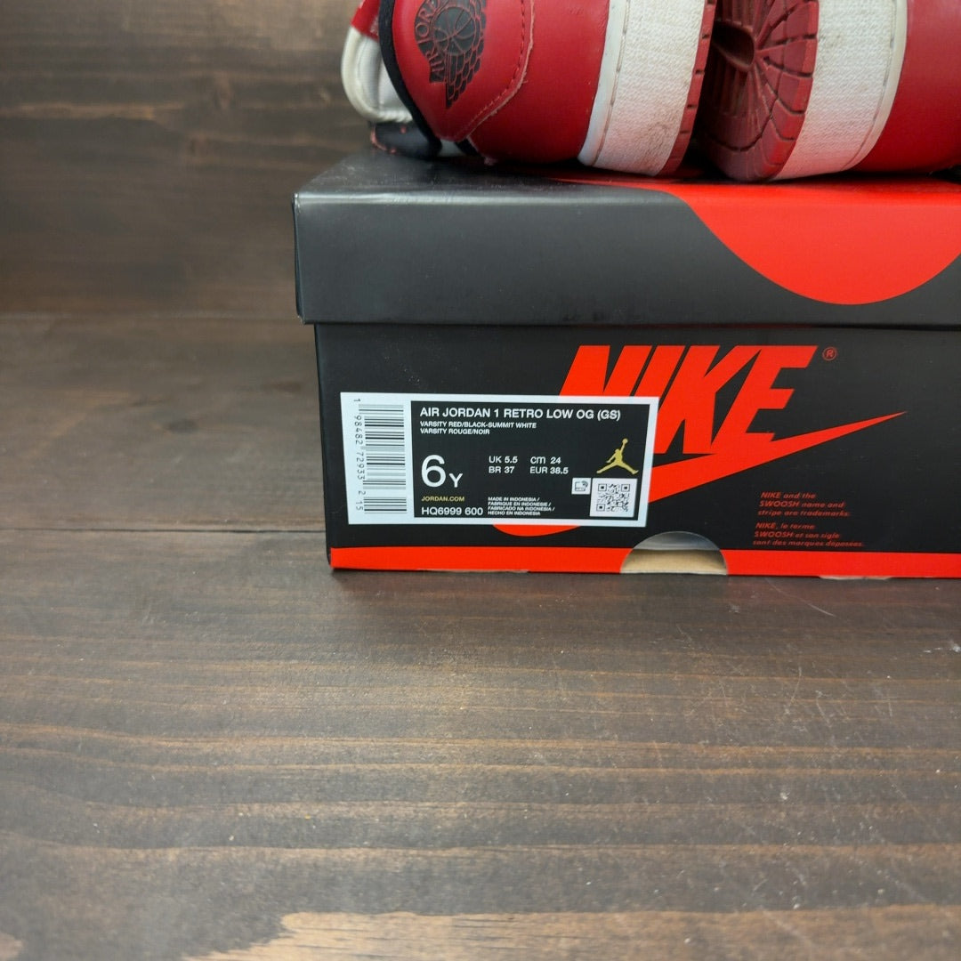 Jordan 1 Retro Low OG Chicago (2025) (GS) Size 6Y (Pre-Owned)