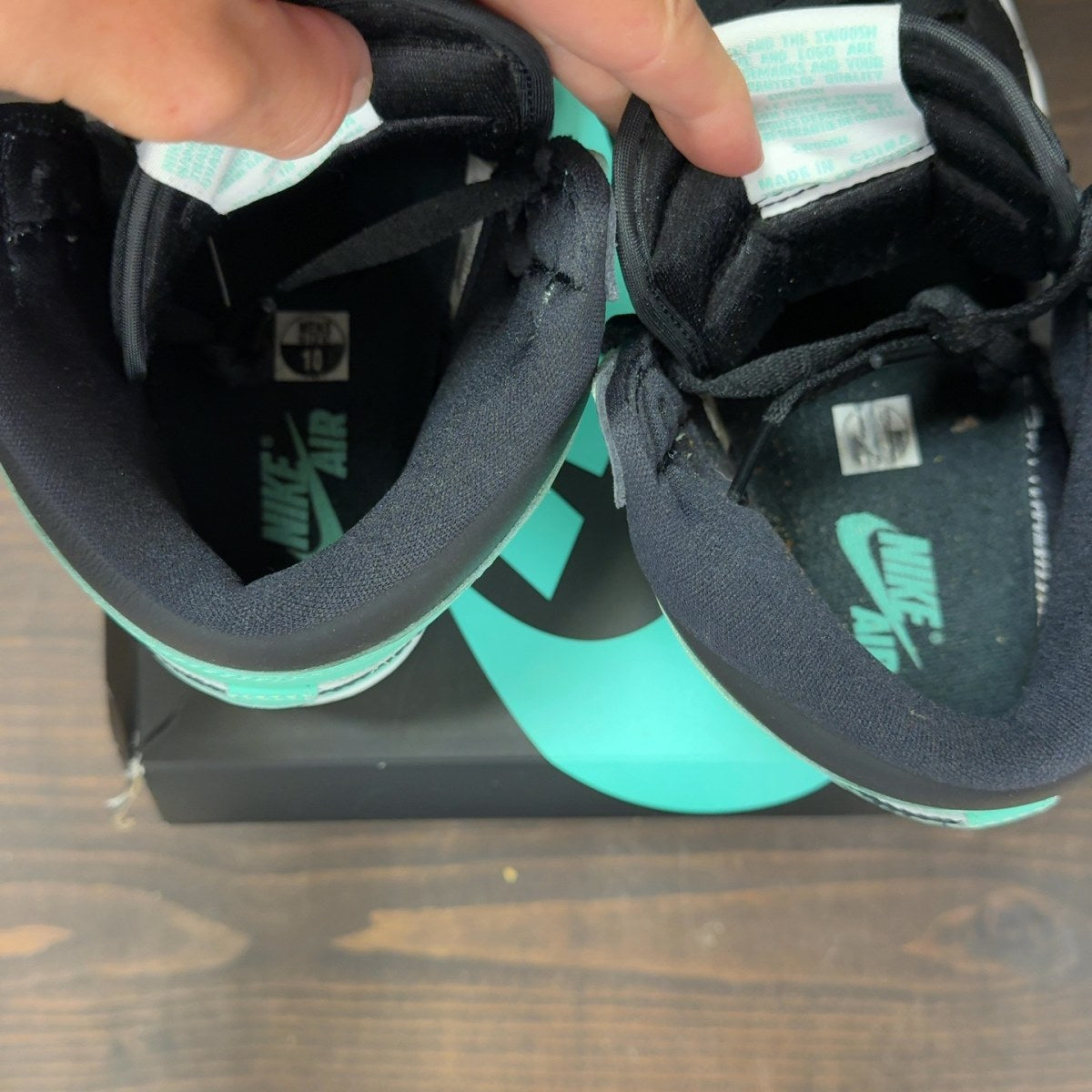 Jordan 1 Retro High OG Green Glow - Image 6