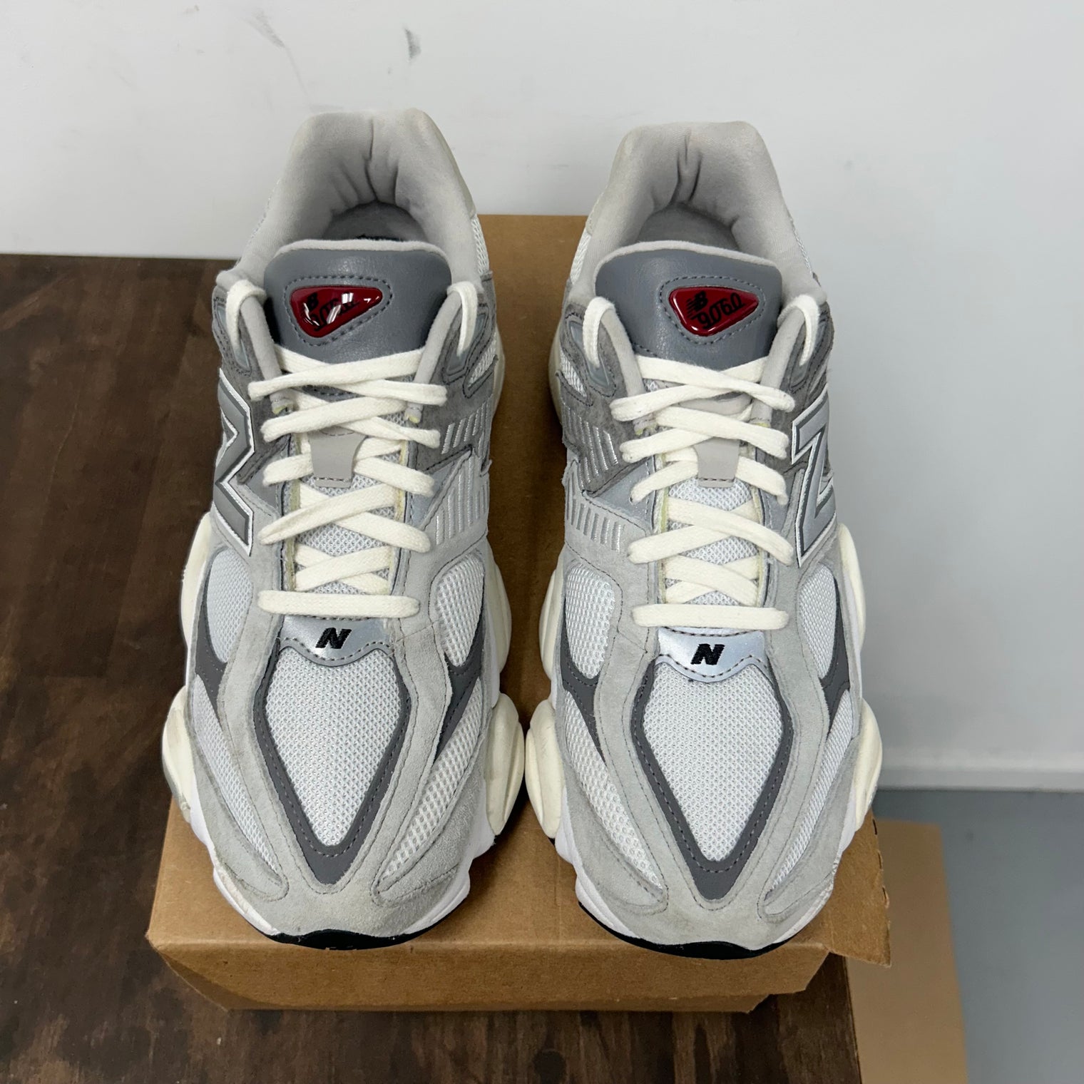 Rain Cloud Grey New Balance 9060 (USED,No Box)