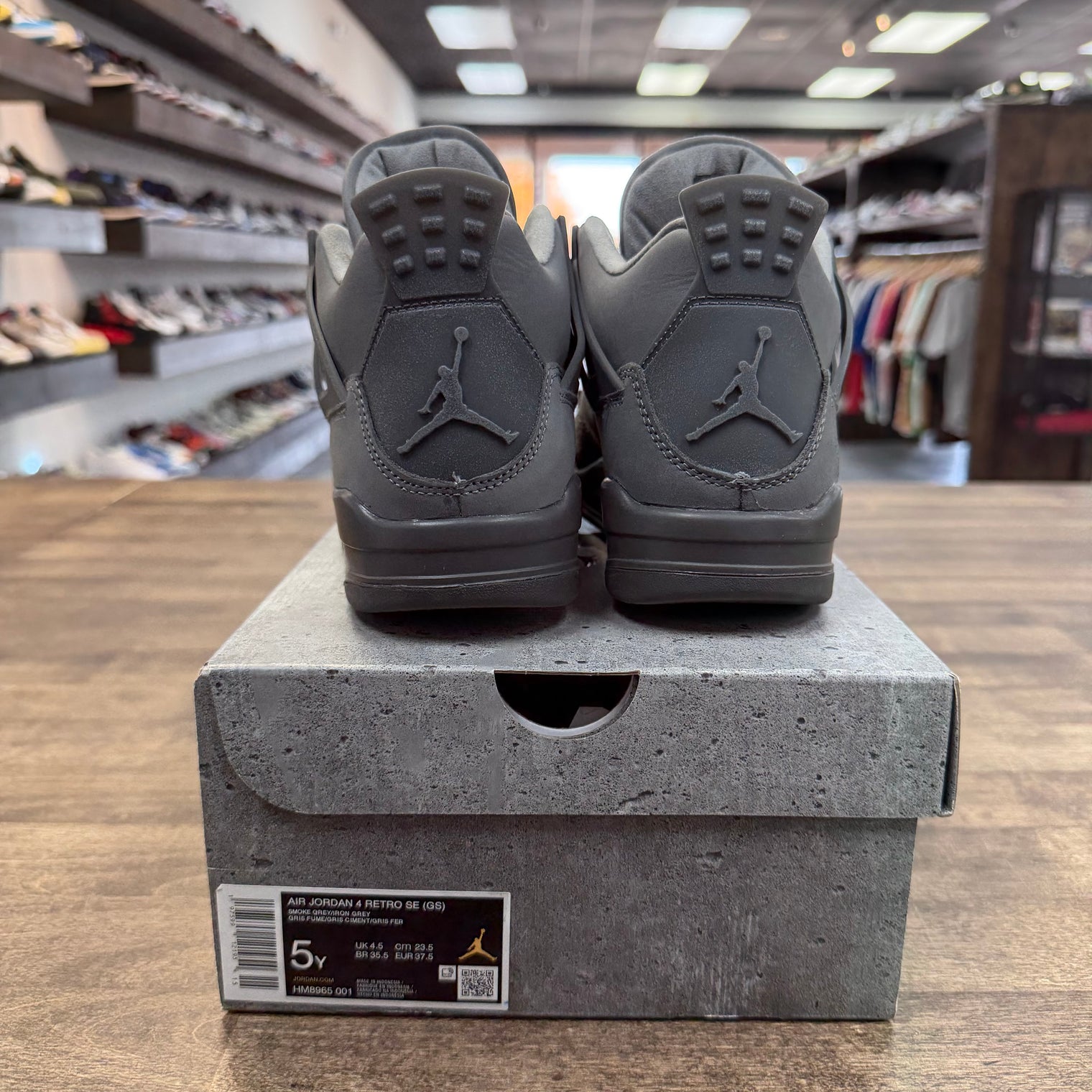 Wet Cement Jordan 4 (GS) (USED)