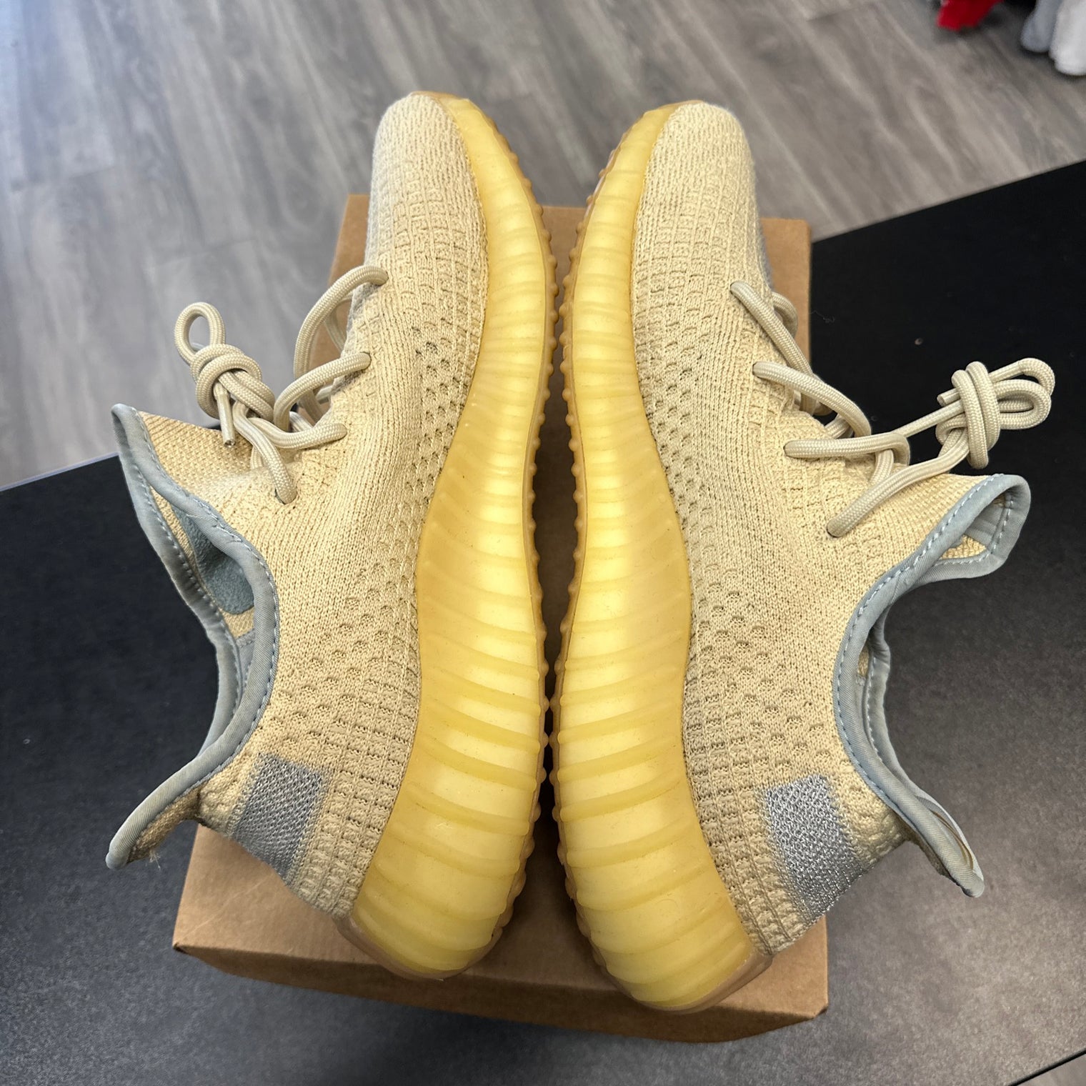 Linen Yeezy 350 (USED, No Box)