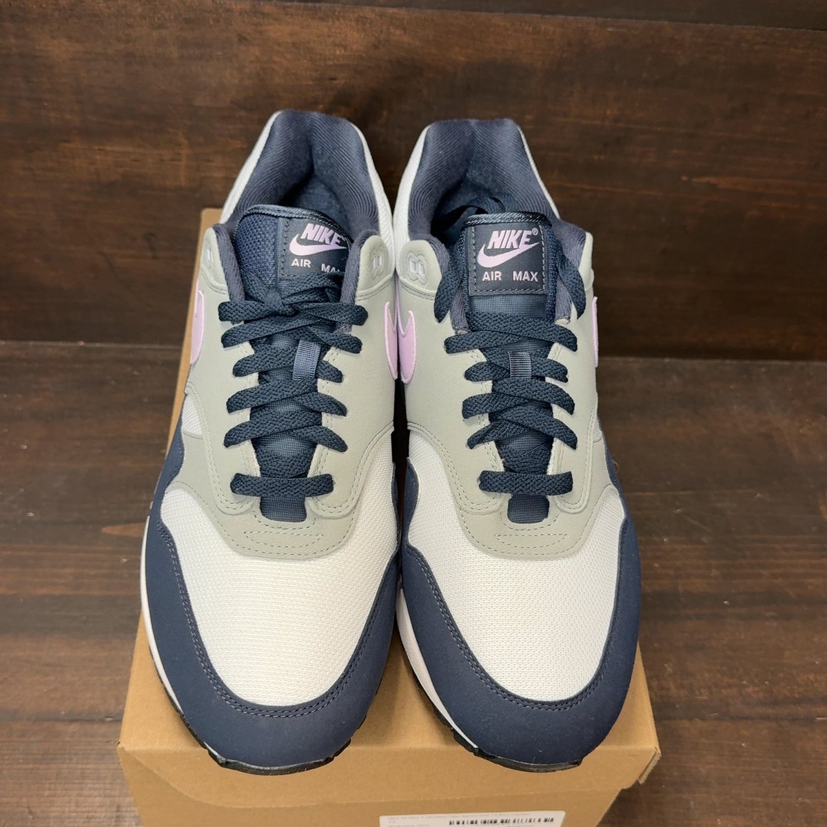 Nike Air Max 1 Obsidian Lilac Bloom Size 13 (Pre-Owned) - tag
