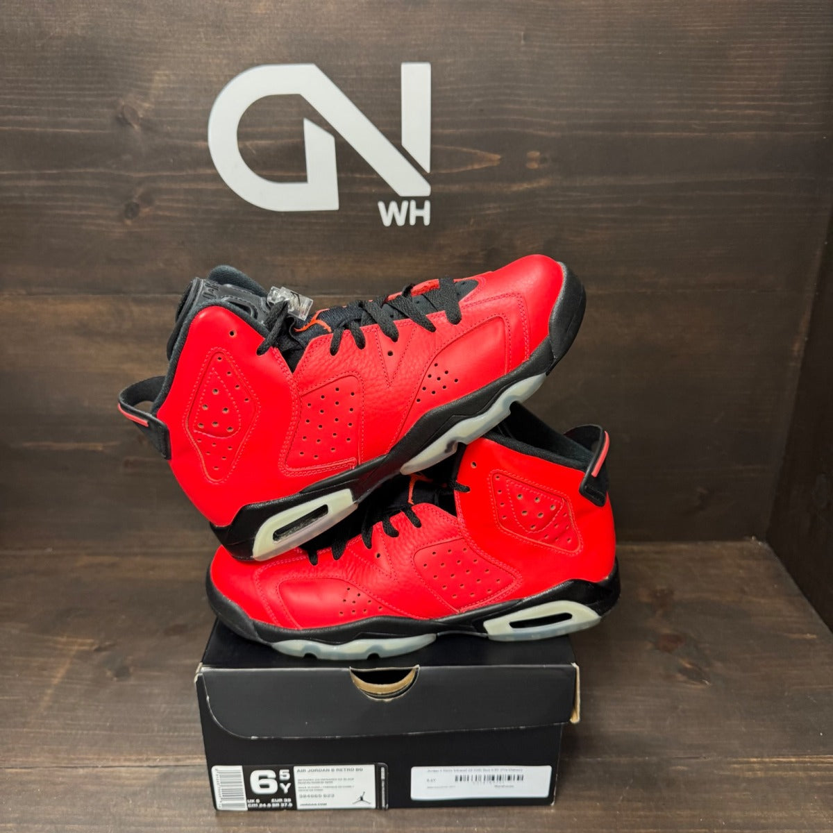Jordan 6 Retro Infrared 23 (GS) - Image 1