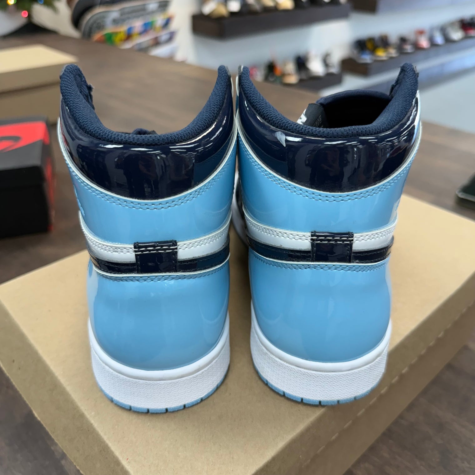 (W) Blue Chill Jordan 1 High (USED,NO BOX)
