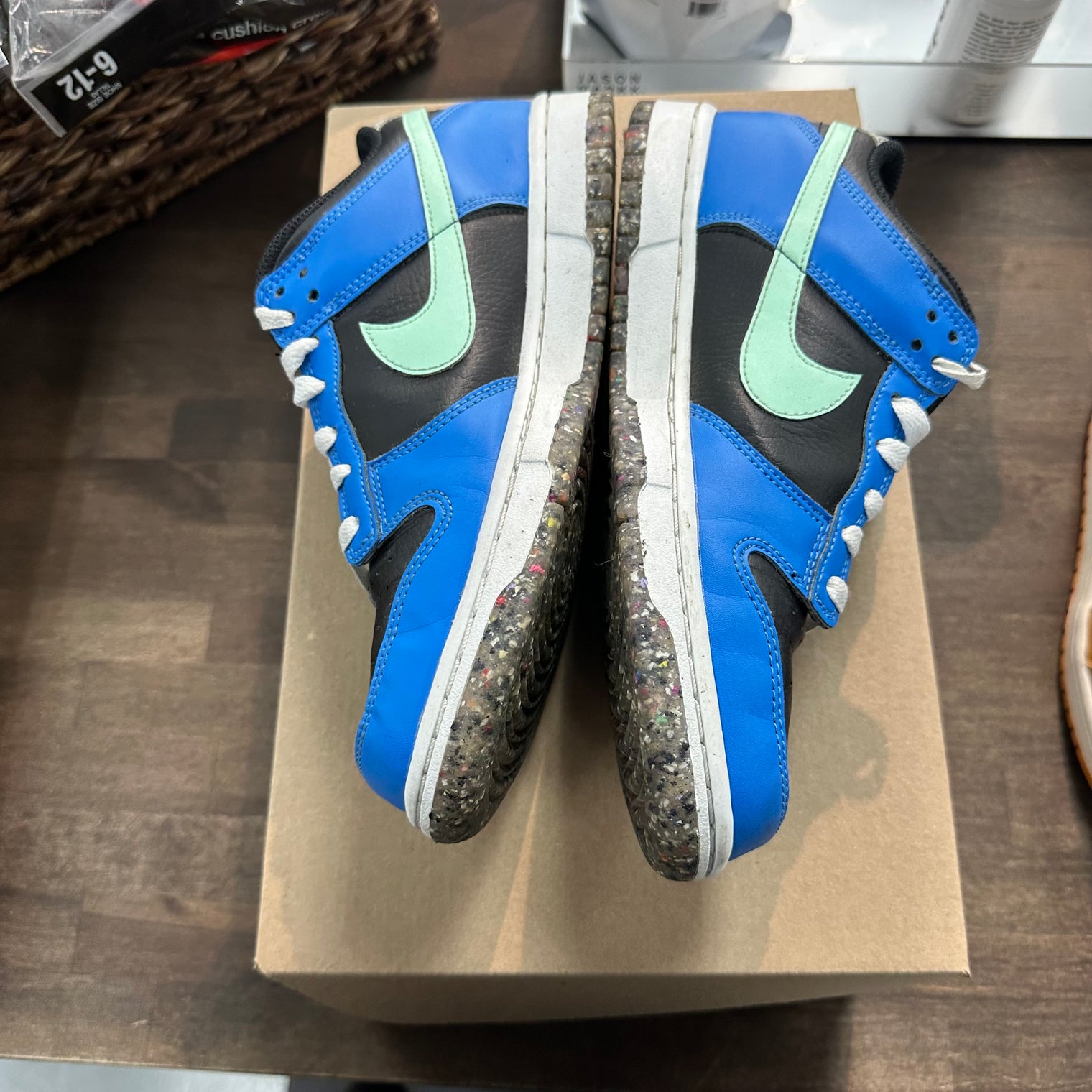 Blue Black Crater Dunk Low (GS) (USED, No Box)