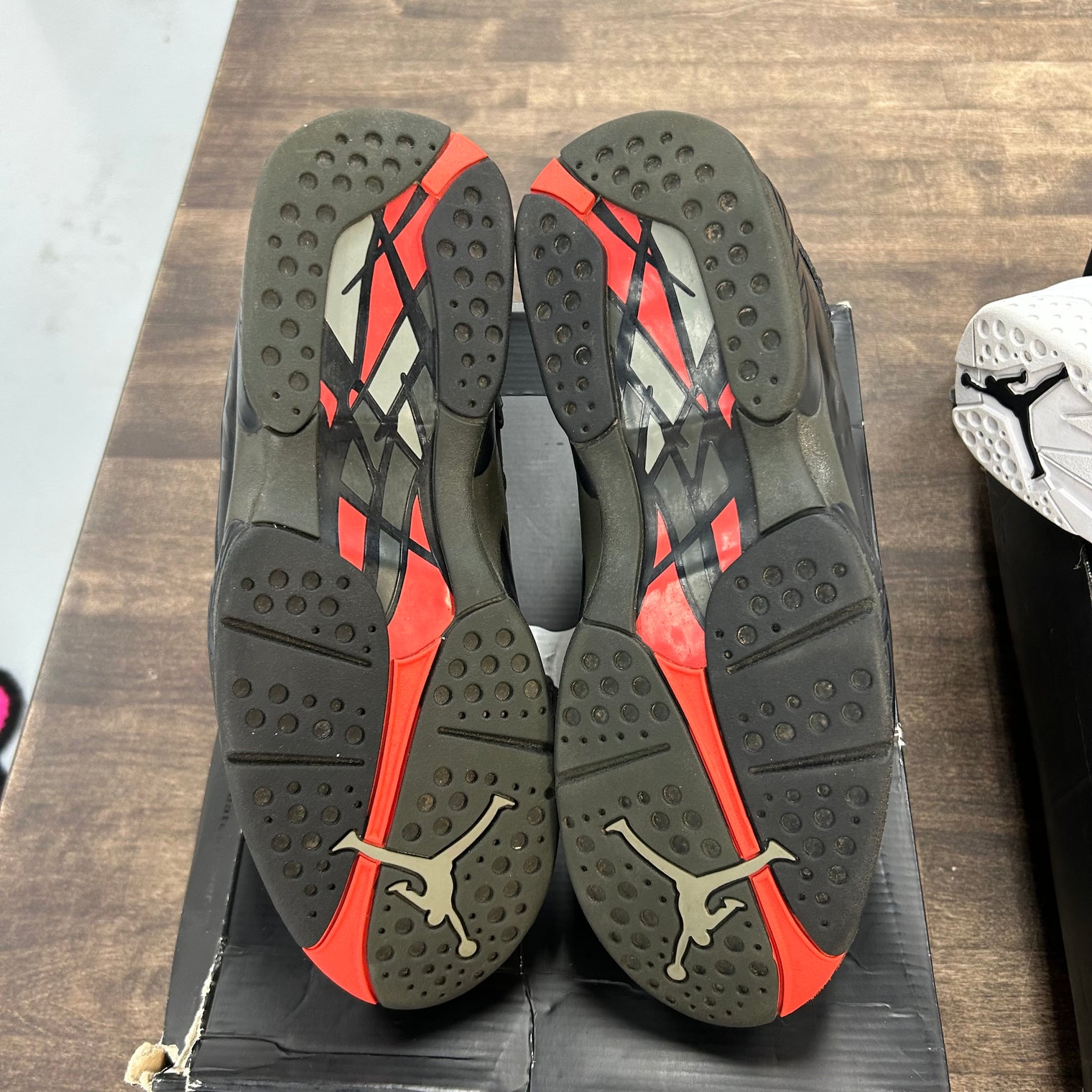 Undefeated Jordan 8 Retro (USED, Replacement Box)