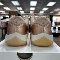 Rose Gold Jordan 11 Retro Low (Women's) (USED)