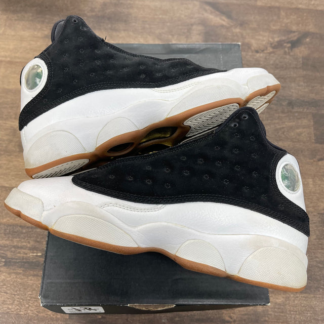 Black White Gum Jordan 13 Retro (GS) (USED)
