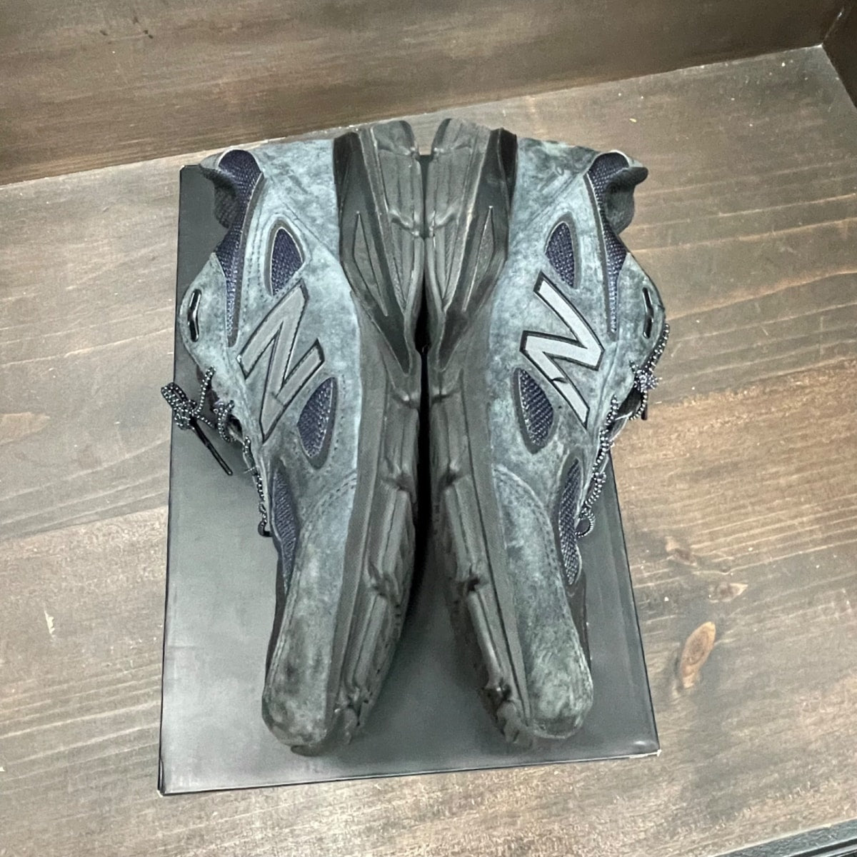 New Balance 990v4 JJJJound Navy - Image 5