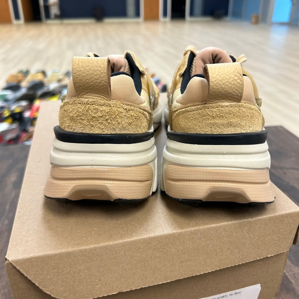 Nike V2K Run Sesame (Women's) Size 10W (Pre-Owned) - Image 4