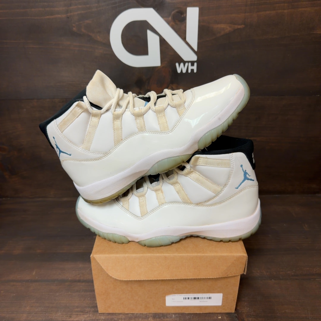 Jordan 11 Retro Legend Blue (2024) Size 9.5 (Pre-Owned) - Image 1