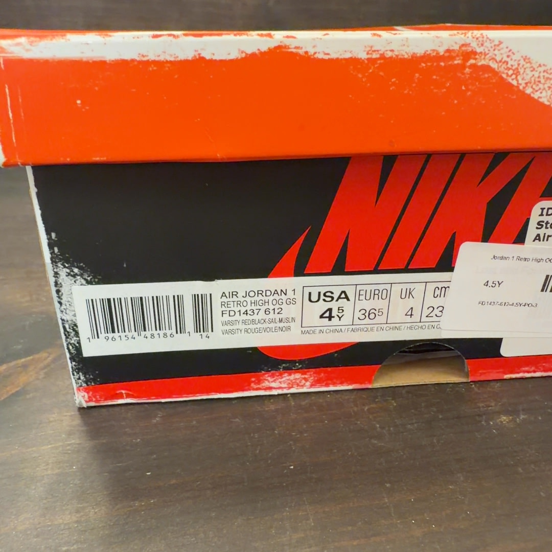 Jordan 1 Retro High OG Chicago Lost and Found (GS) - Image 7