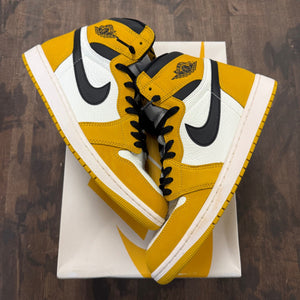 Jordan 1 Retro High OG Yellow Ochre - Image 1