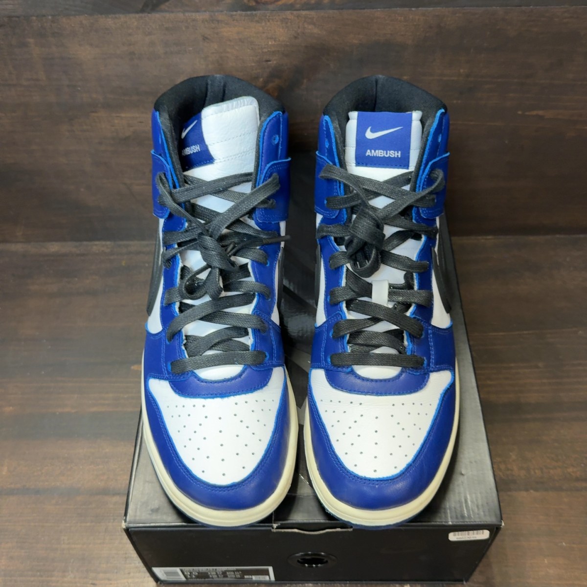 Nike Dunk High AMBUSH Deep Royal - Image 3