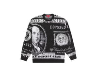 Supreme Ben Franklin Money Sweater Black