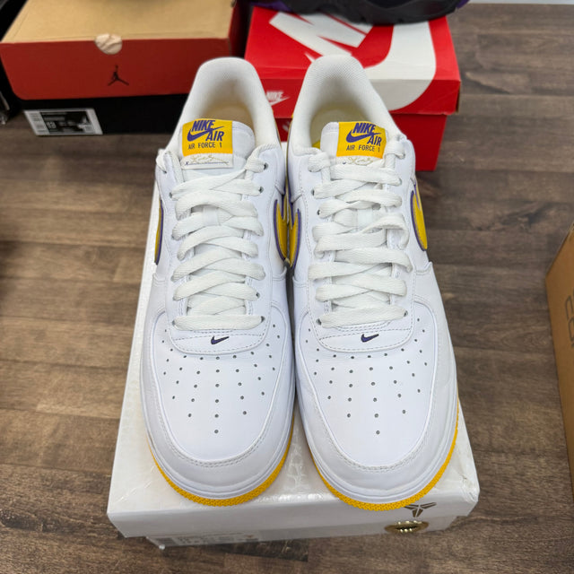 Kobe Bryant Lakers Home Nike Air Force 1 Low Retro QS (USED)