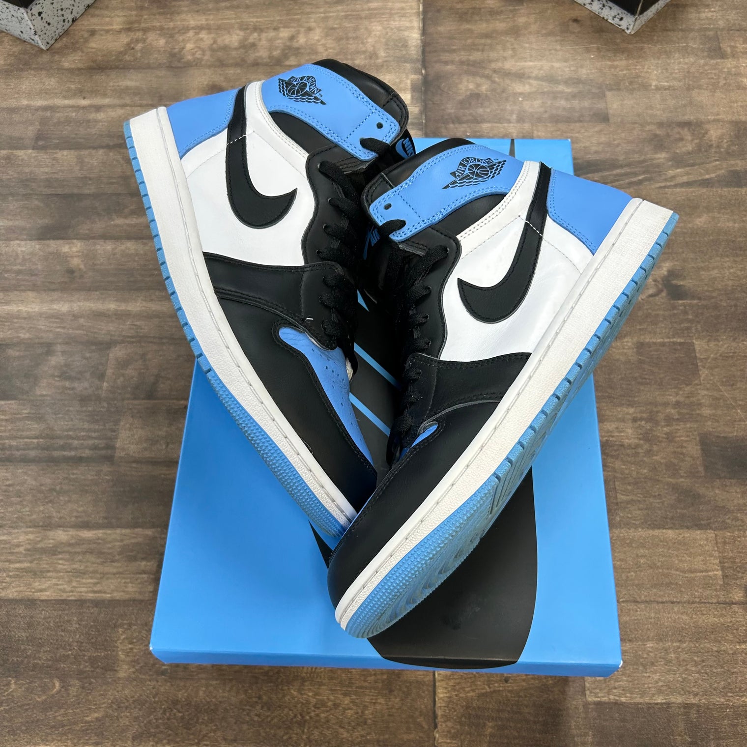 UNC Toe Jordan 1 High (USED)