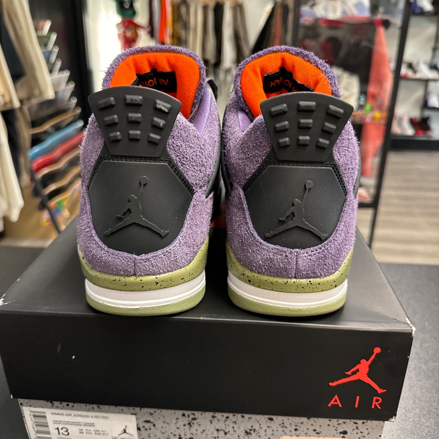 Canyon Purple Jordan 4 (W) (USED)