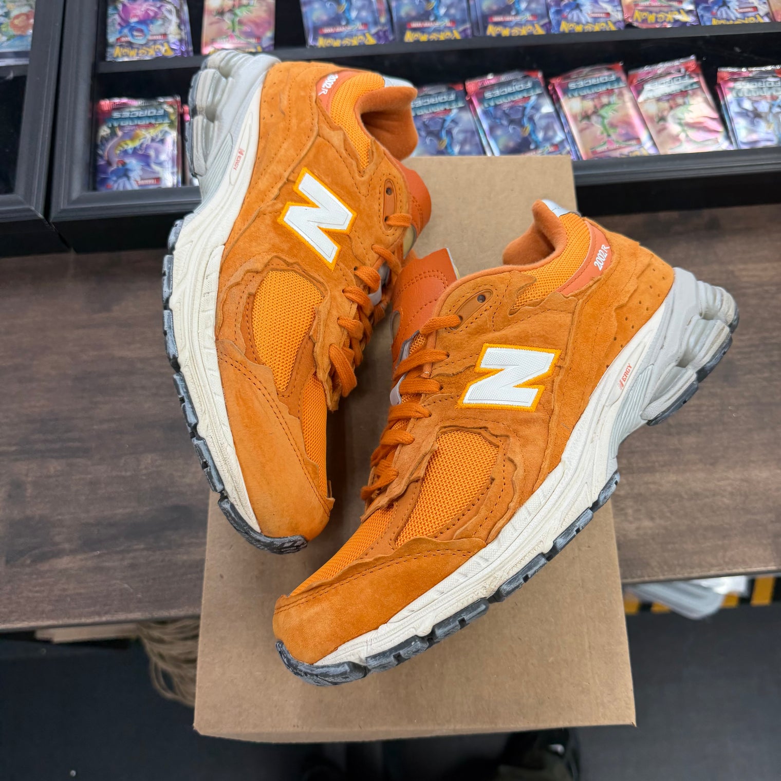 Protection Pack Vintage Orange New Balance 2002R (USED, No Box)