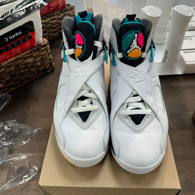 South Beach Jordan 8 (USED,No Box)