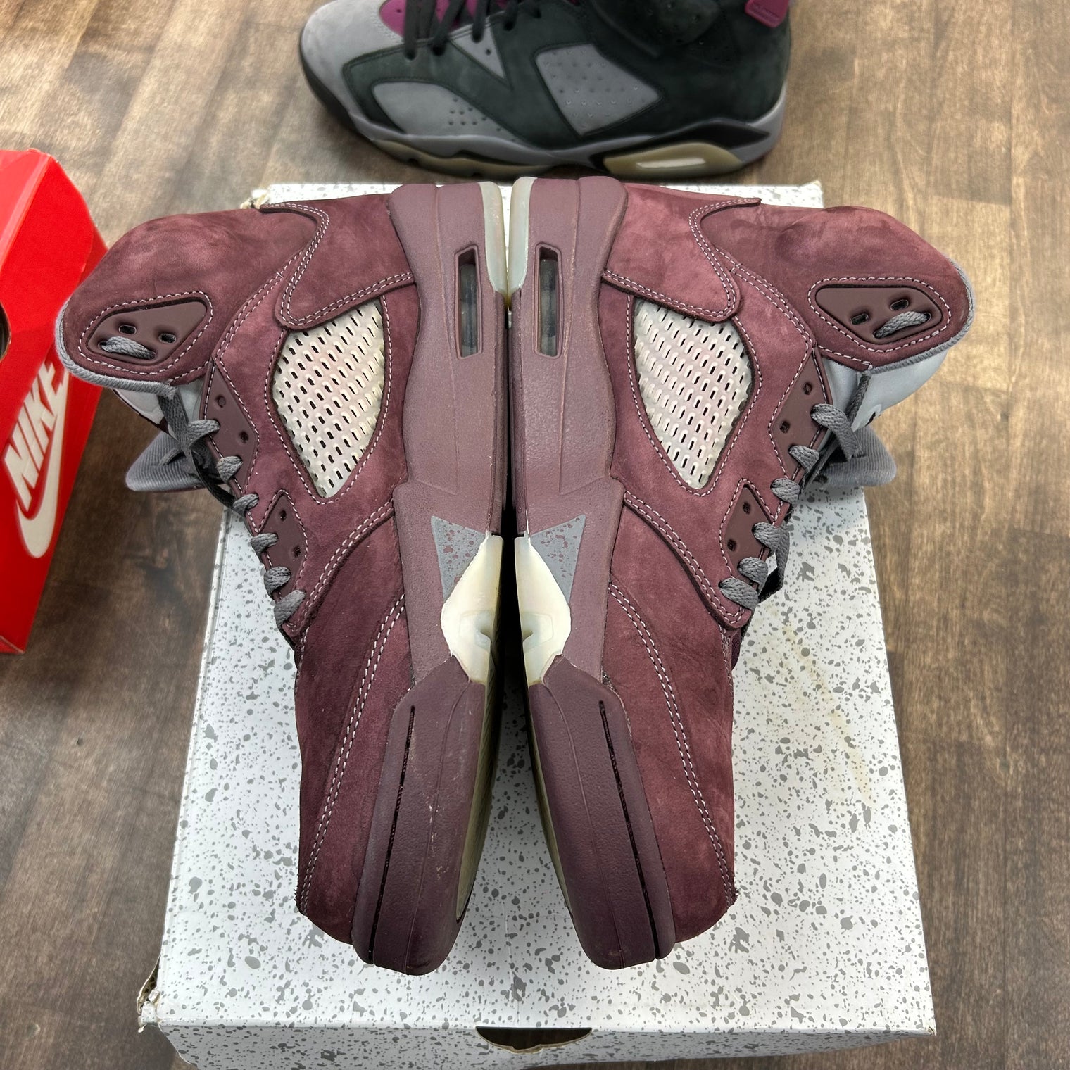 Burgundy Jordan 5 Retro (USED)