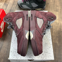 Burgundy Jordan 5 Retro (USED)