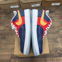 Nike Air Force 1 Low Red Navy (USED, No Box)
