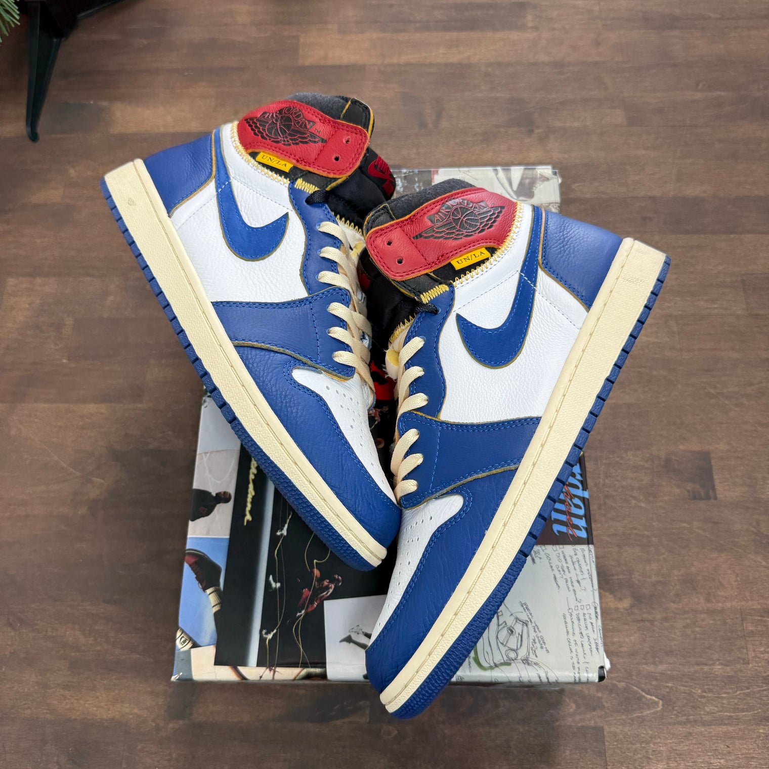 Storm Blue Jordan 1 High Union (USED)