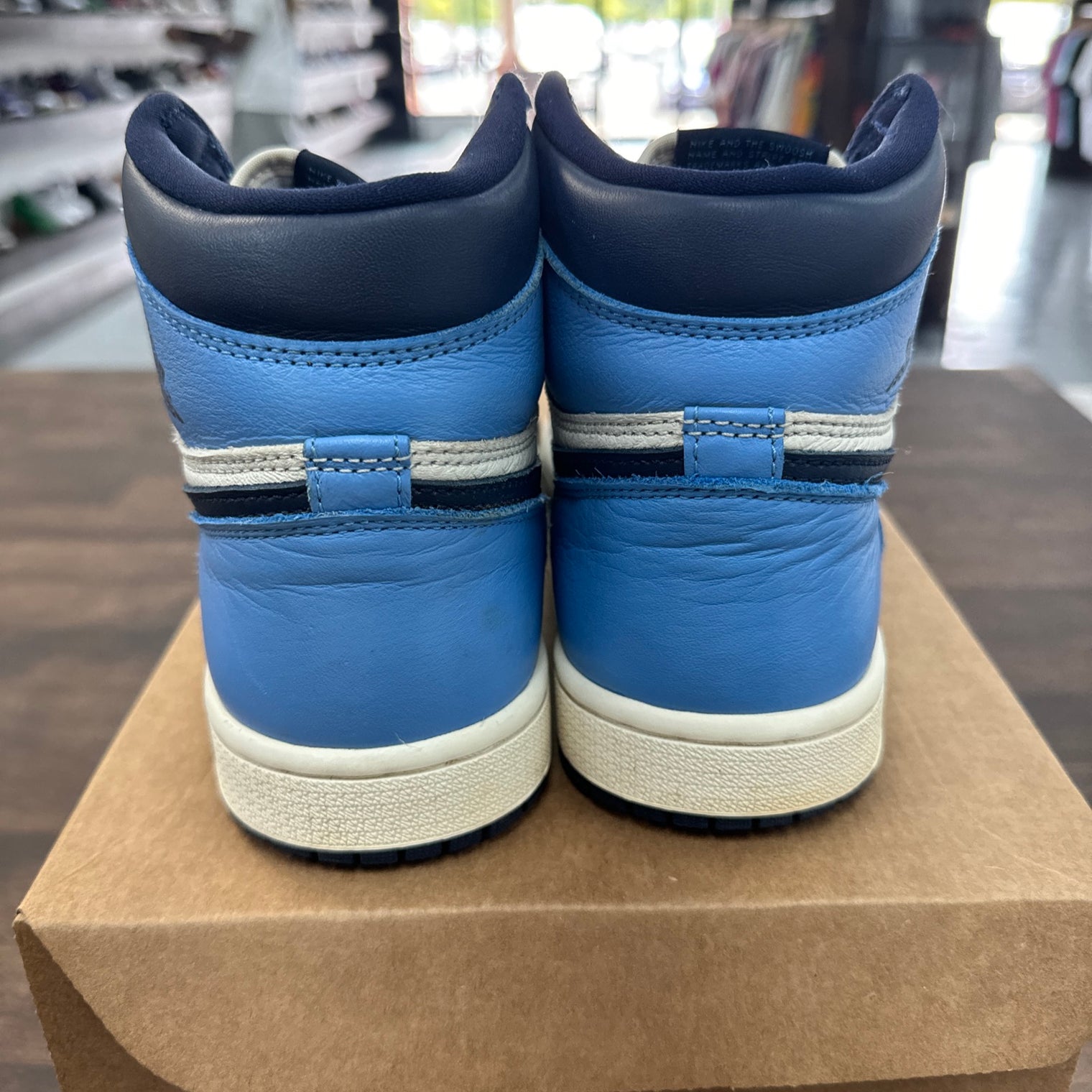 Obsidian Jordan 1 High Retro (USED, NO BOX)
