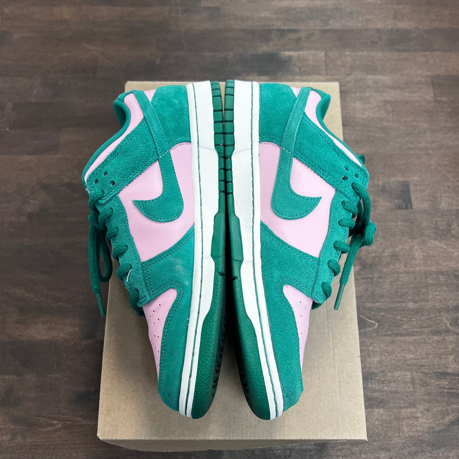 Watermelon Green Pink Dunk Low (USED,No Box)