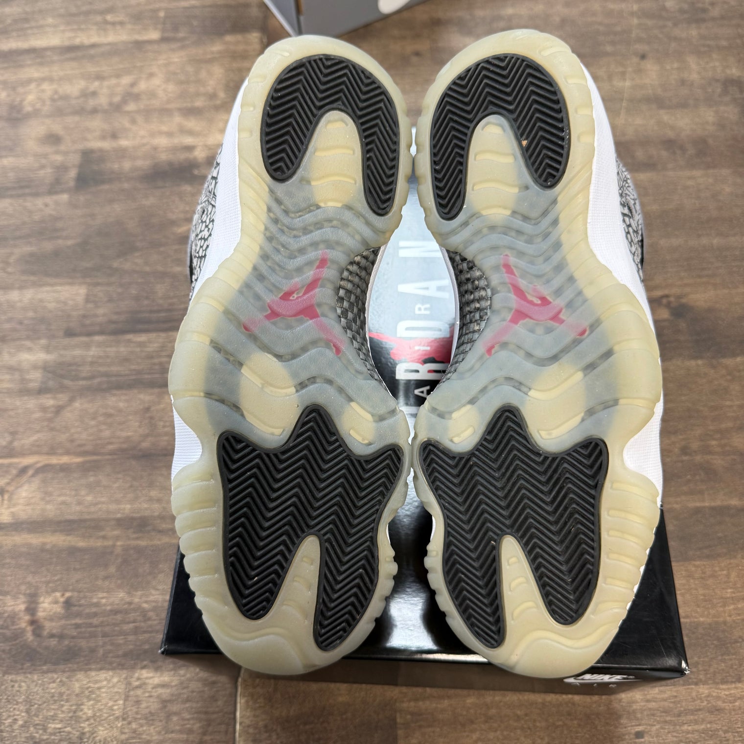 Black Cement Jordan 11 Low IE (Lightly Worn)