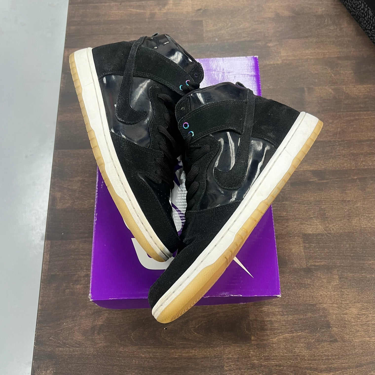 Iridescent SB Dunk High (USED)