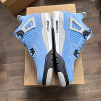 University Blue Jordan 4 Retro (GS) (Used, No Box)