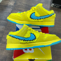 Grateful Dead Bears Opti Yellow SB Dunk Low (USED)