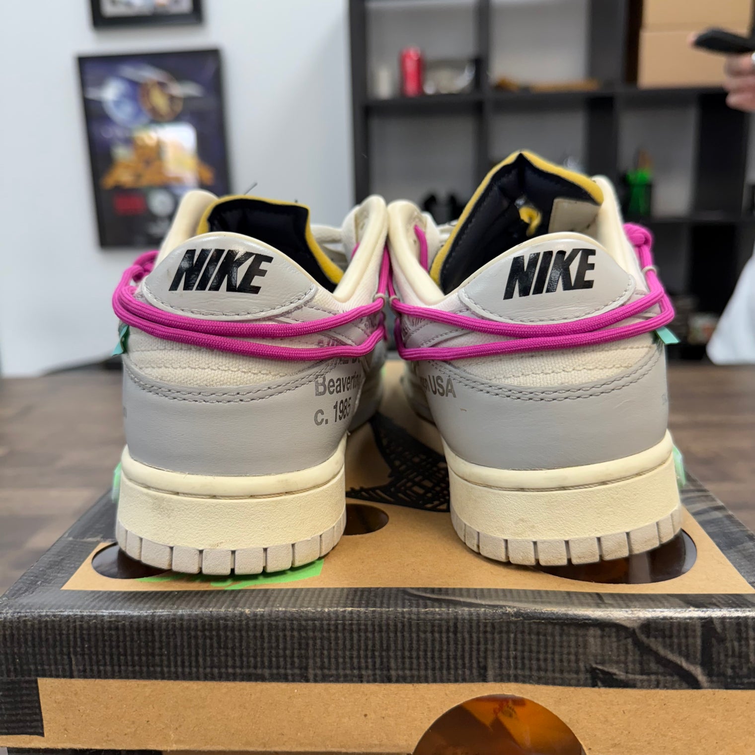 Lot 30 of 50 Off-White Dunk Low (USED)
