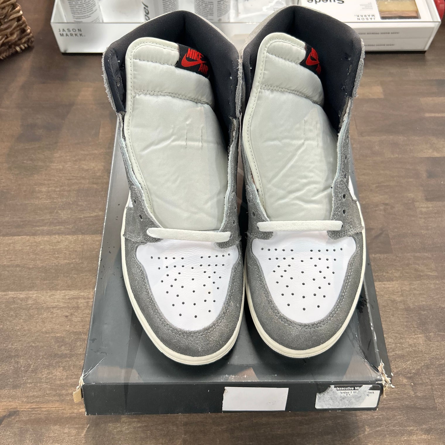 Washed Black Jordan 1 High (USED)