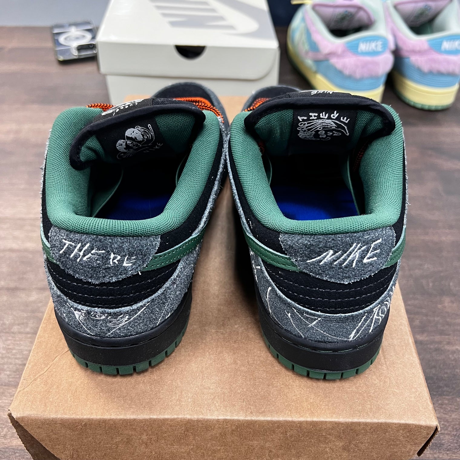 There Skateboard SB Dunk Low (USED, No Box)