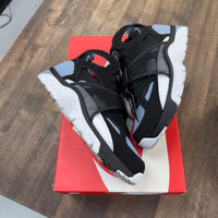 Cool Blue Black Air Trainer Huarache (USED)
