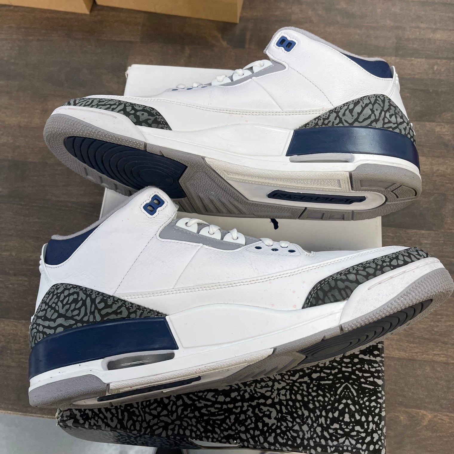 Midnight Navy Jordan 3 (USED)