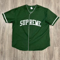 Supreme Timberland Baseball Jersey Green (USED)