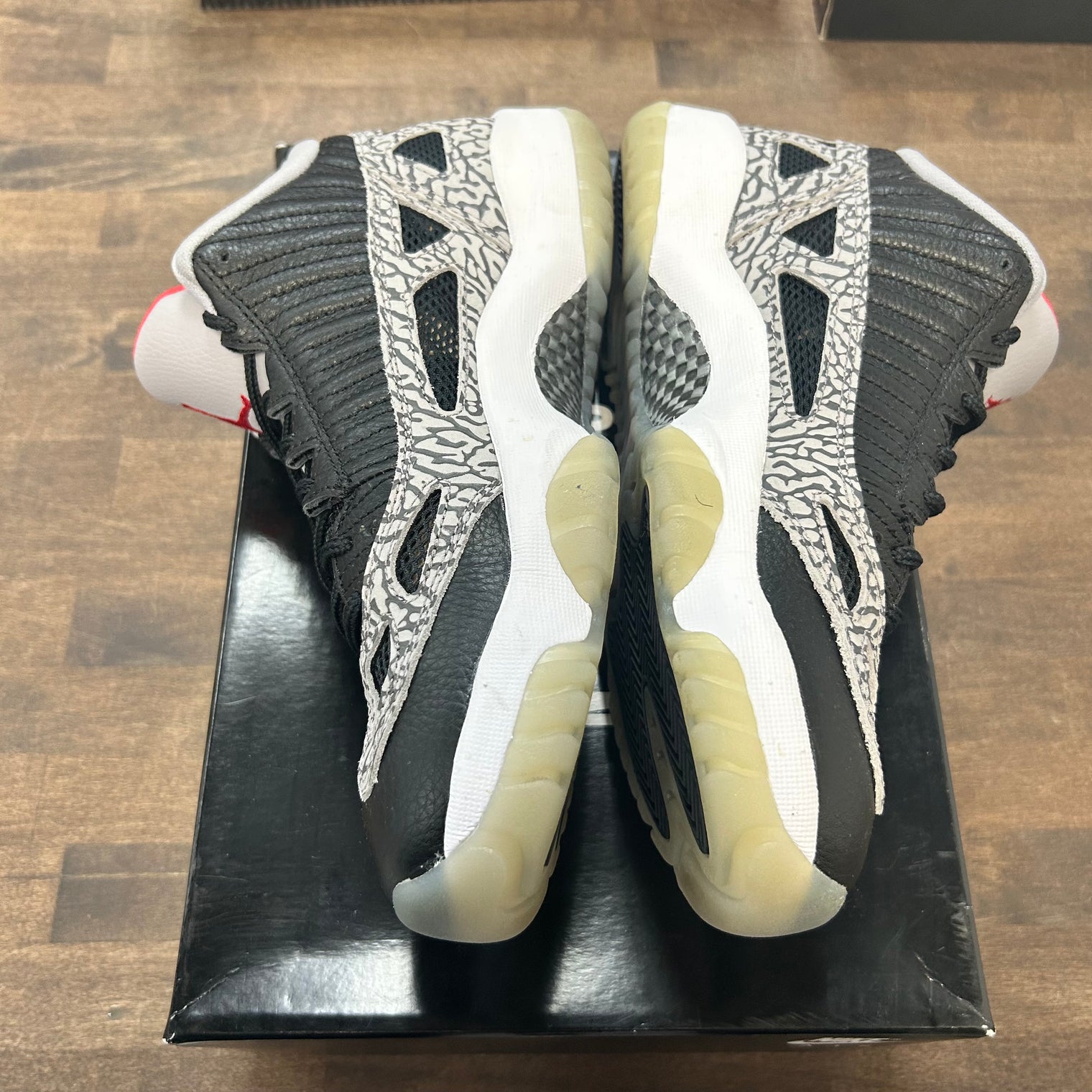 Black Cement Jordan 11 Low IE (USED)