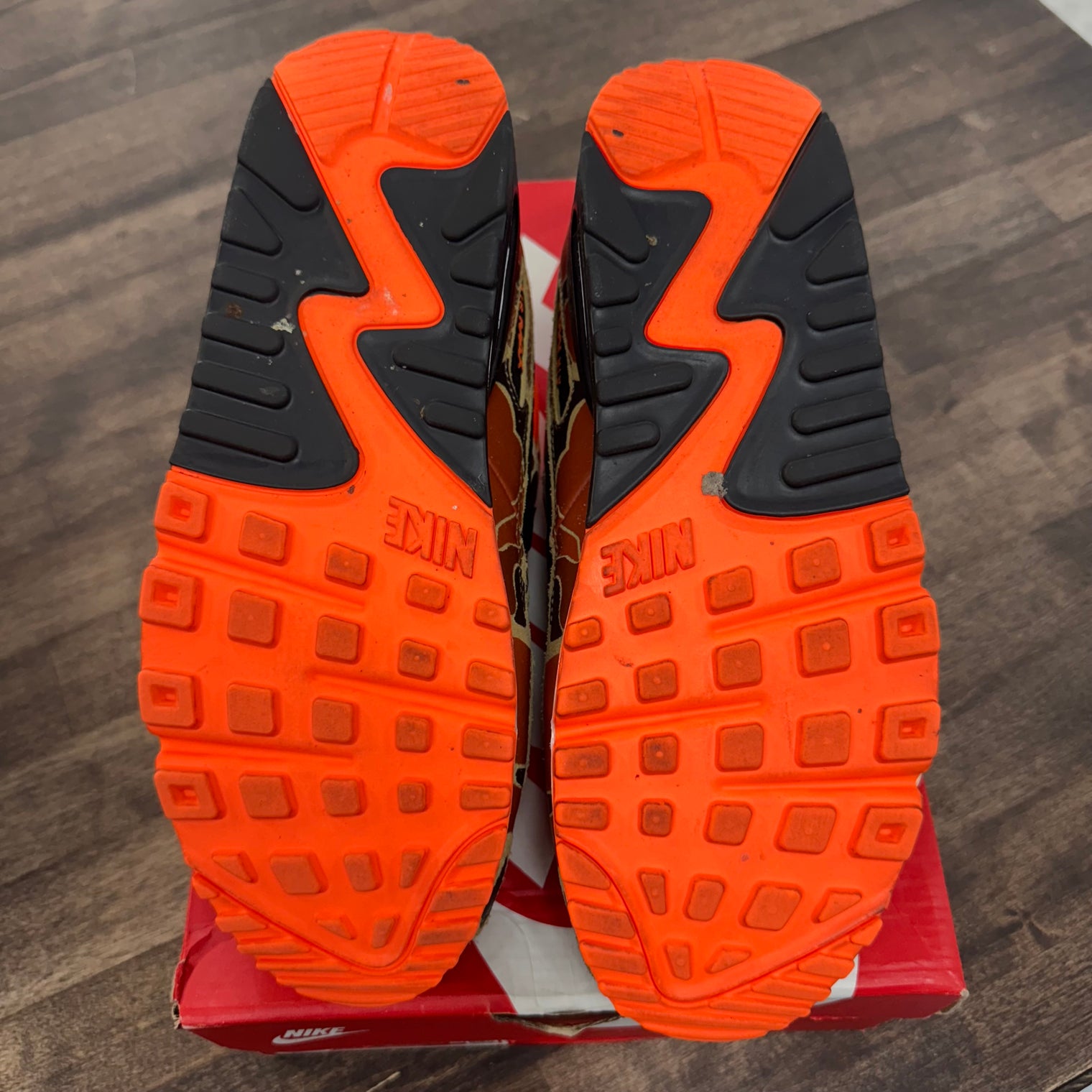 Duck Camo Orange Air Max 90 (USED)