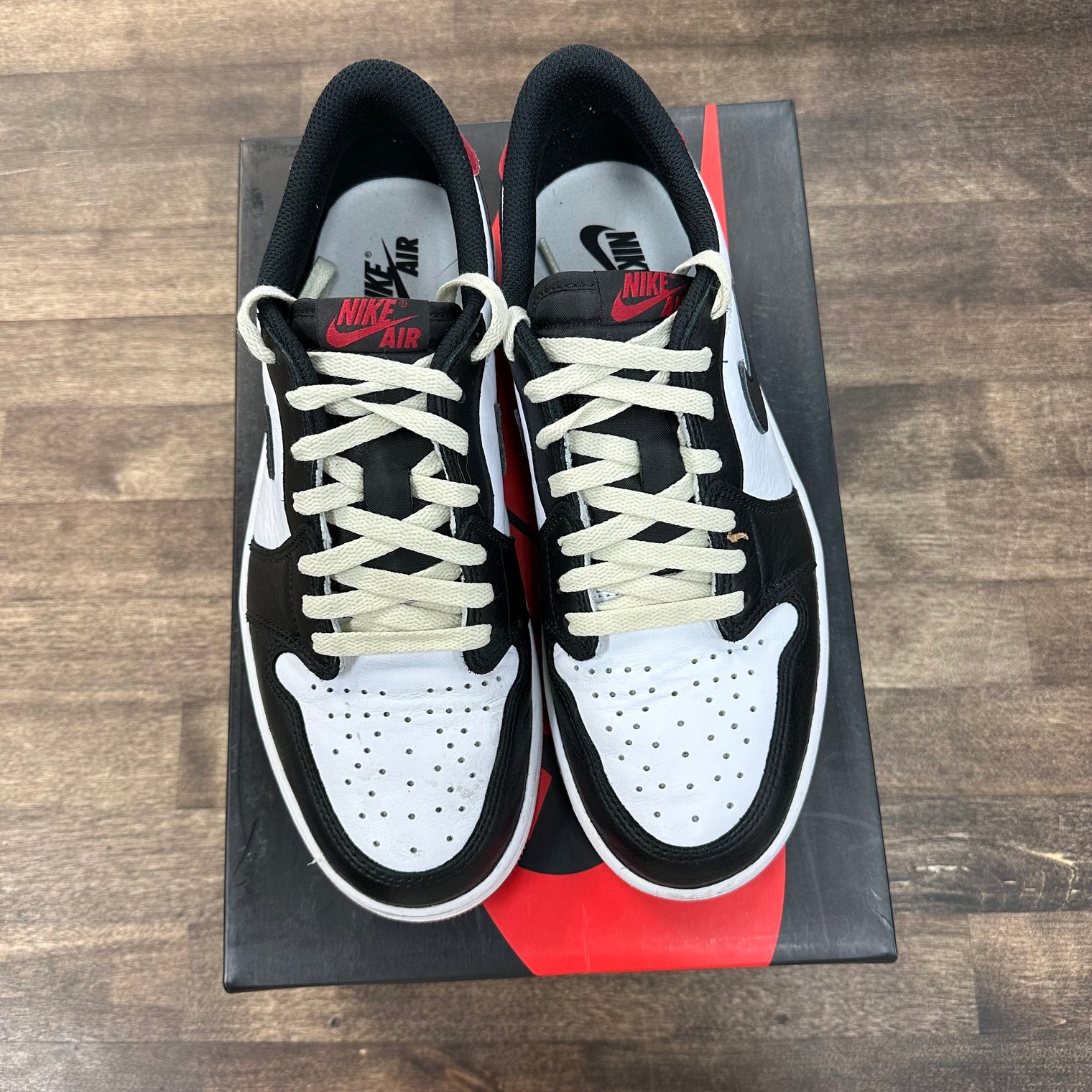 Black Toe Jordan 1 Low OG (USED)