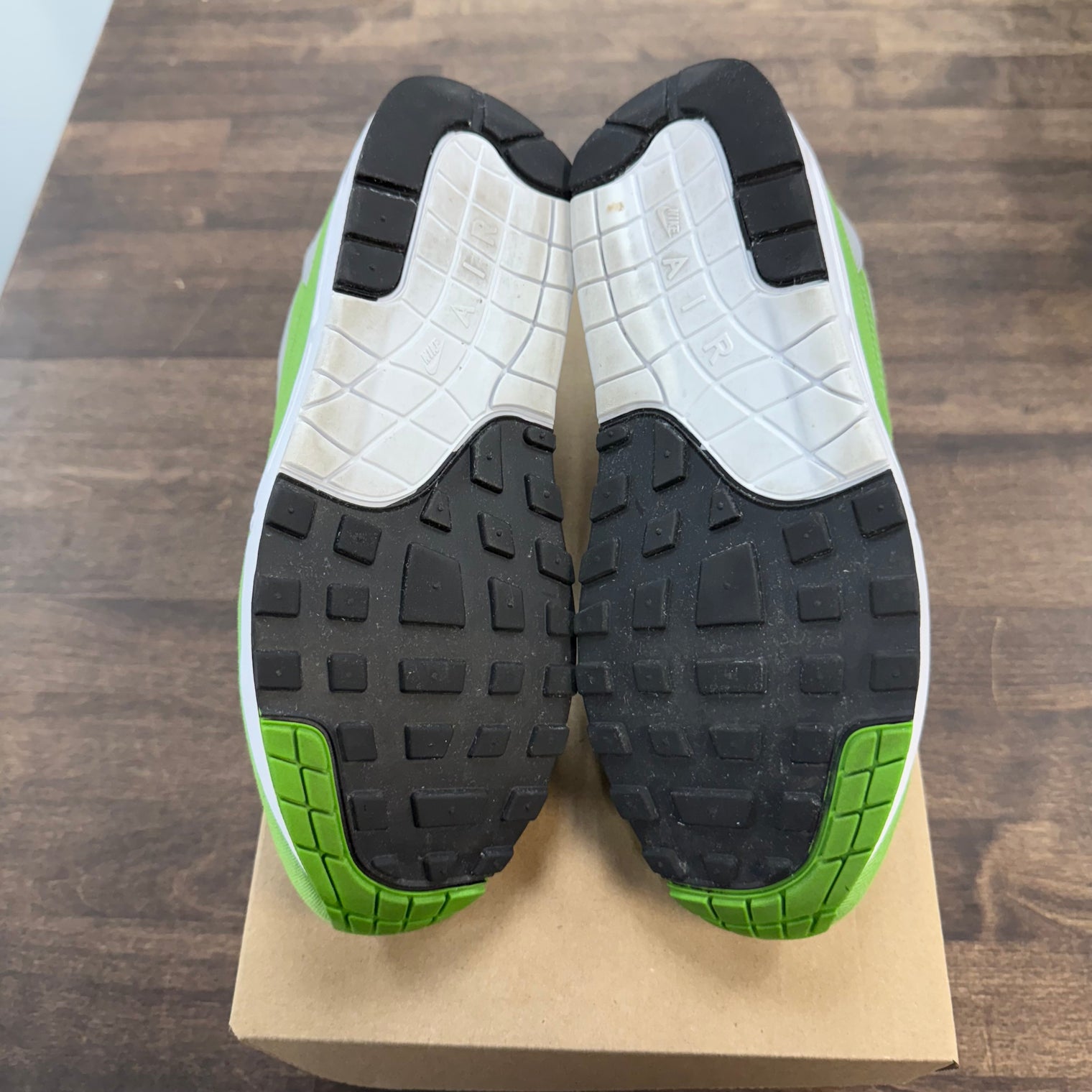 Patta Air Max 1 20th Anniversary Chlorophyll (USED,No Box)