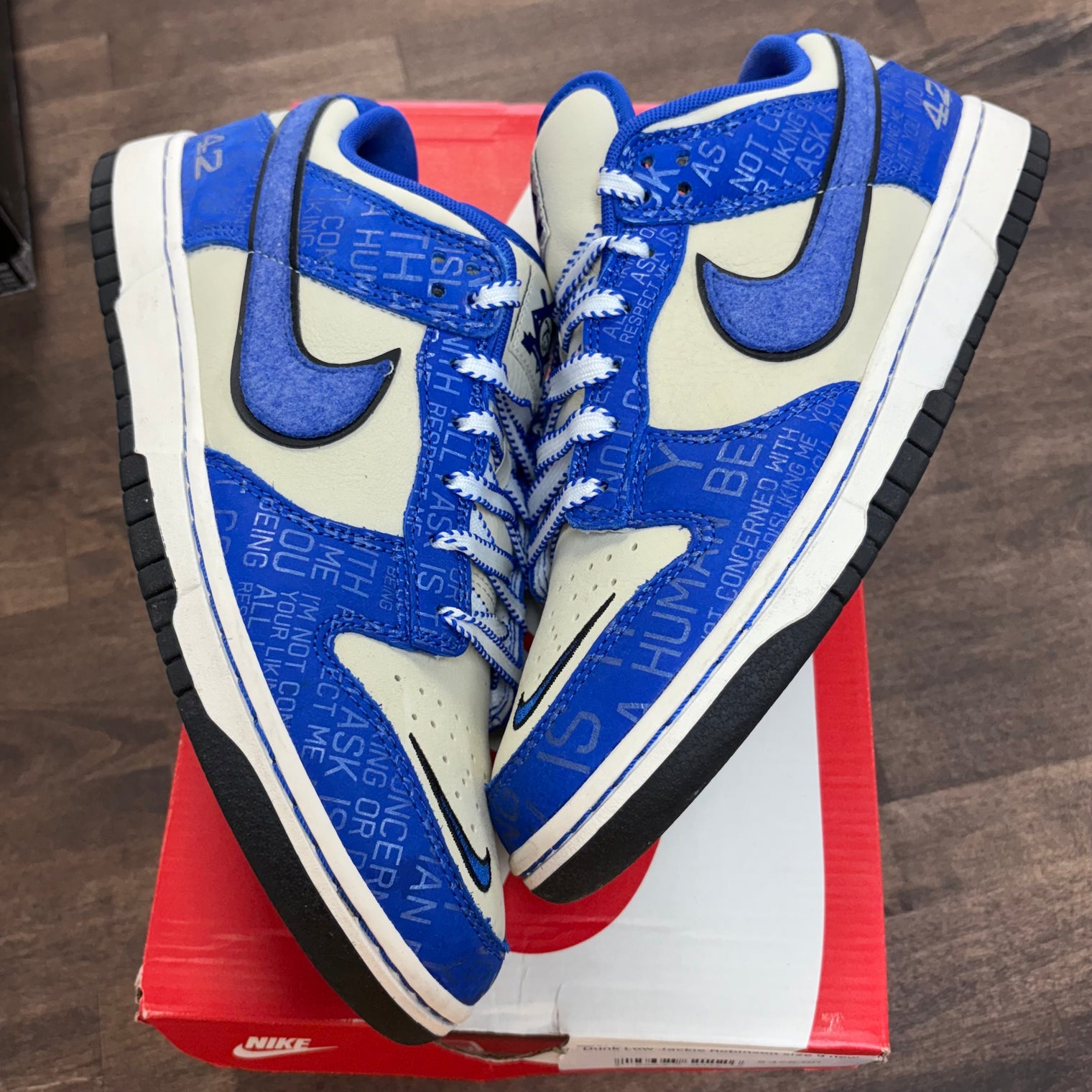 Jackie Robinson Nike Dunk Low (USED)