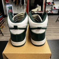 Spartan Green Dunk High (USED, no box)
